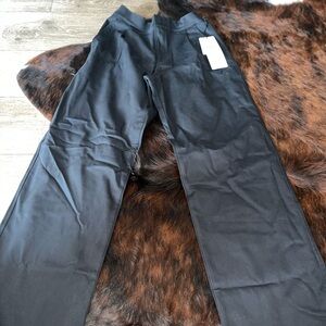 Women’s black alo yoga trouser pants NWTS size small
